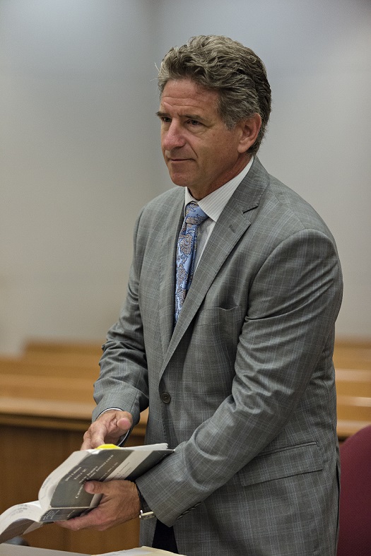 Attorney Michael H. Schreiber in court